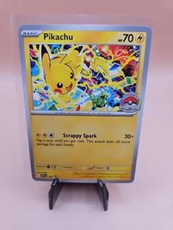 Pikachu Promo - 2025 World Championships - SVP 225 EN Pokemon Worlds NM - Image 1
