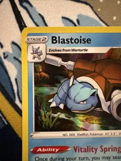 Blastoise 17/78 - Holo Rare - Pokemon TCG Pokemon Go - Near Mint - Image 3