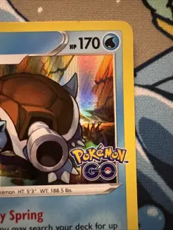 Blastoise 17/78 - Holo Rare - Pokemon TCG Pokemon Go - Near Mint - Image 4