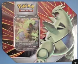Pokemon TCG V Strikers Tyranitar V Tin Sealed New - Image 1