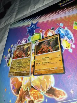 Pokemon TCG Hisuian Arcanine Holo & Reverse Holo Lot 100/167 Twilight Masquerade - Image 2