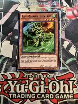 Super Quantum Green Layer Super Rare 1st Edition WIRA-EN031 Yugioh - Image 1