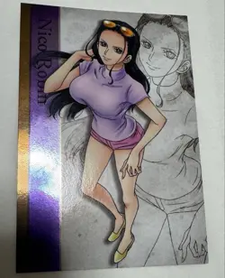 One Piece Bandai Wafers 1St Card Nico Robin - Image 3