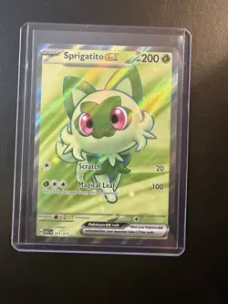 Pokemon Sprigatito EX Full Art Ascended Heroes 251/217 English - Image 1