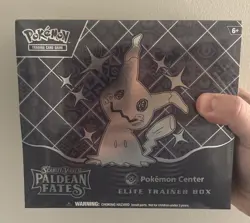 Paldean Fates Pokemon Center Elite Trainer Box - Image 1