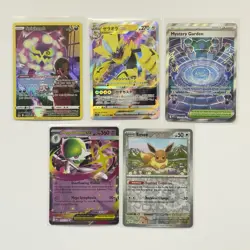 Pokemon Card Lot (5 Cards) - Vintage Full Hyper Ultra Rare IR SIR AR Holo SAR - Image 1