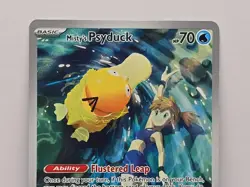 Misty's Psyduck 193/182 Sv10: Destined Rivals Illustration Rare Pokemon NM - Image 2