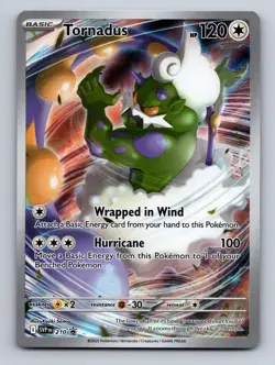Tornadus 210 Holo Scarlet & Violet Promo Pokemon NM - Image 1