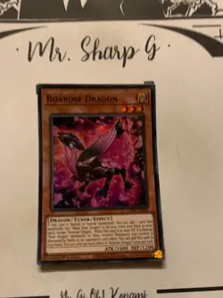 ROXROSE DRAGON - 1st EDITION LIOV-EN009 ENGLISH Yu-Gi-Oh! CARD HOLO KONAMI 2021* - Image 2