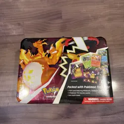 Pokemon Collectors Chest Tin Fall 2020 Pikachu & Charizard VMAX New & Sealed.~ - Image 1
