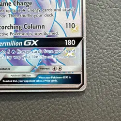 Pokemon TCG Reshiram GX SV51/SV94 Hidden Fates Shiny Vault Holo Rare Card MINT - Image 4