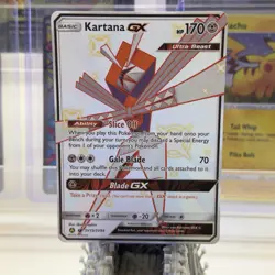 Kartana GX - SV73/SV94 - Pokemon Hidden Fates Sun & Moon Shiny Rare Full Art - Image 1