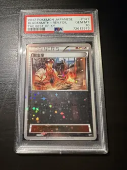 2017 Pokemon Japanese Blacksmith 141/171 Rev. Foil Best of XY GEM MT PSA 10 - Image 1