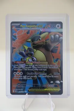Pokemon TCG Mega Evolution Kangaskhan EX 164/132 Full Art Ultra Rare - Image 1