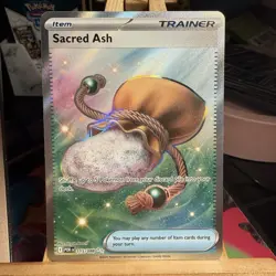Sacred Ash 115/088 Perfect Order Trainer Full Art Holo Rare Pokemon TCG MINT - Image 1