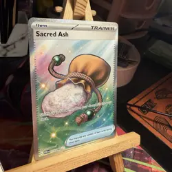 Sacred Ash 115/088 Perfect Order Trainer Full Art Holo Rare Pokemon TCG MINT - Image 2