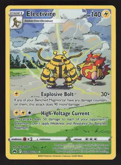 Electivire GG08/GG70 Pokemon TCG Crown Zenith: Galarian Gallery NM - Image 1