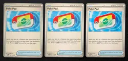 Pokemon Poke Pad 081/088 Playset x3 ME03 Perfect Order Trainer NM - Image 1