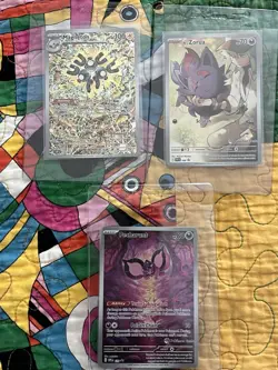 Magneton Pecharunt N’s Zorua Pokemon Center Promos NM - Image 1