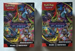 2x Phantasmal Flames Booster Bundles: Pokemon - New & Sealed - Mega Evolution - Image 1