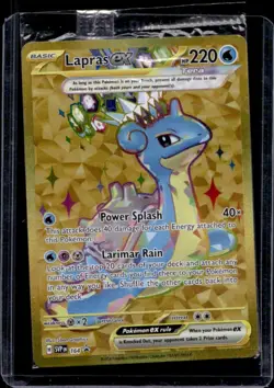 2023-25 Pokemon SV Black Star Promos Lapras ex #164 - Image 1