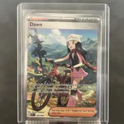 Pokemon Dawn Full Art Trainer Supporter Holo Me02 Phantasmal Flames 129/094 SIR - Image 1