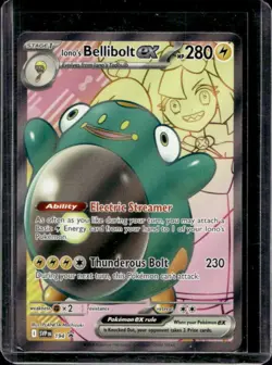 2023-25 Pokemon SV Black Star Promos Iono's Bellibolt ex #194 - Image 1