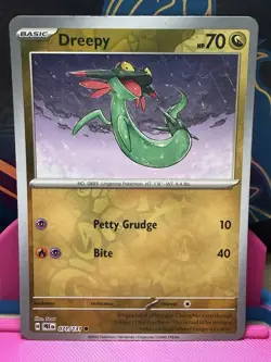 Dreepy 71/131 Masterball Holo Pokemon Prismatic Evolutions Near Mint - Image 3