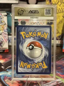 2025 Pokemon TCG Lucario Ex 051/131 - Prismatic Evolutions AGS Gem Mint 10 - Image 2