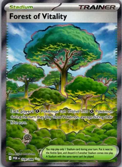 Forest of Vitality 109/088 Ultra Rare Perfect Order Pokemon Near Mint - Image 1