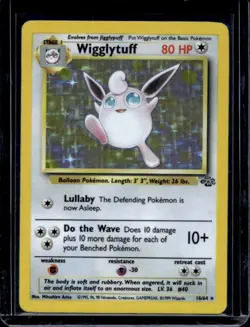 1999 Pokemon Jungle Wigglytuff #16/64 - Image 1