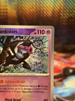 Pokemon TCG Prismatic Evolution Masterball Rare Holo Munkidori 44/131 - Image 2