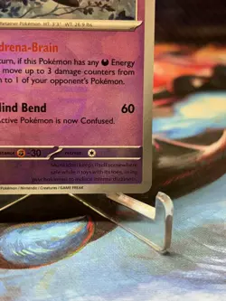 Pokemon TCG Prismatic Evolution Masterball Rare Holo Munkidori 44/131 - Image 4