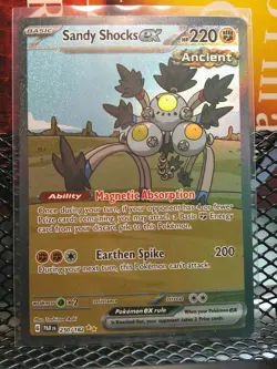 Sandy Shocks ex 250/182 SV04: Paradox Rift Holo Pokemon - Image 1