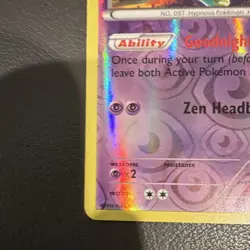 Pokemon TCG Hypno Reverse Holo Rare 51/122 Breakpoint 90 HP Stage 1 English - Image 5