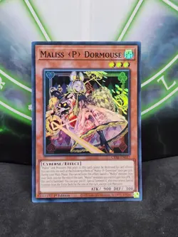 Yugioh Maliss P Dormouse CRBR-EN017 Super Rare 1st Edition NM - Image 1