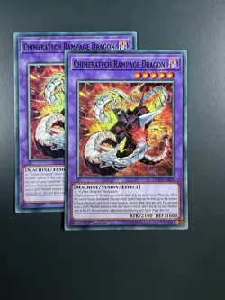 Yugioh - Chimeratech Rampage Dragon X2 - Common - LEDD - Mixed Editions - Image 1