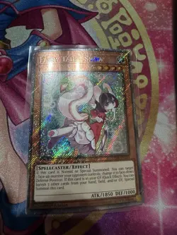 Yugioh - Fairy Tail - Snow Platinum Secret Rare RA04-EN269, Near Mint, 1st Ed - Image 1