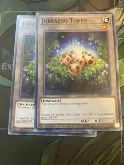 Jurraegg Token Sr04-ENTKN YUGIOH NM X2 - Image 1