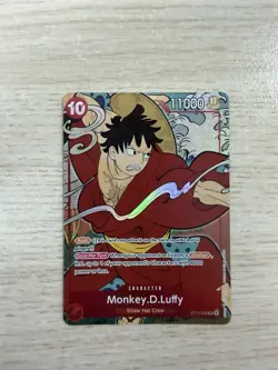 One Piece TCG Monkey D. Luffy English Version 1st Anniversary Set ST10-006 - Image 1