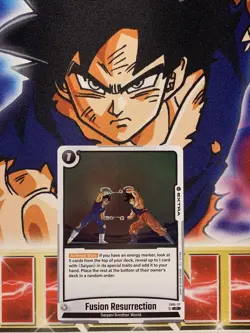 Fusion Resurrection FB05-117 Foil Rare New Adventure Dragon Ball Super Card Game - Image 1