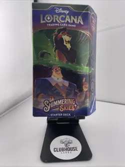 Disney Lorcana: Shimmering Skies Starter Deck - Emerald and Steel - Image 1