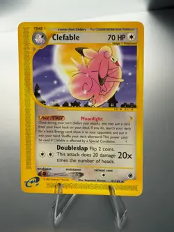 Pokemon Card Clefable (41) Rare Expedition 041/165 - Image 1