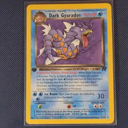 Pokemon Cards - Dark Gyarados 25/82 - Team Rocket 1st Edition WOTC - NM - Image 1