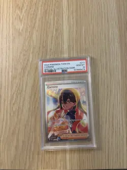PSA 10 GEM MINT Carmine 217/167 Special Illustration Rare Pokemon Card - Image 3