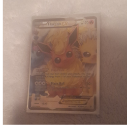 Pokemon Flareon EX Ultra Rare Full Art Holo RC28-32 Generations 170 HP Card - Image 1