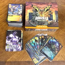 UniVersus Trading Card Bulk Lot Godzilla Reign of Kaiju Common/Uncommon Holo Tcg - Image 1