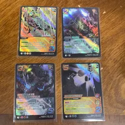 UniVersus Trading Card Bulk Lot Godzilla Reign of Kaiju Common/Uncommon Holo Tcg - Image 3
