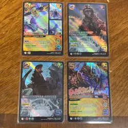 UniVersus Trading Card Bulk Lot Godzilla Reign of Kaiju Common/Uncommon Holo Tcg - Image 4