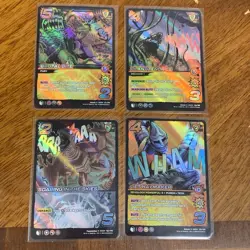 UniVersus Trading Card Bulk Lot Godzilla Reign of Kaiju Common/Uncommon Holo Tcg - Image 5
